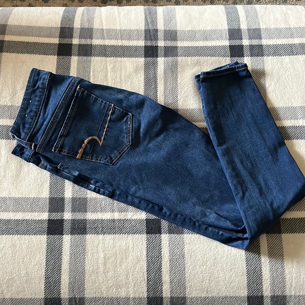 AE super super stretch jeggings